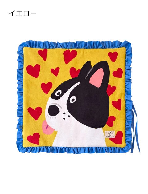 イラストドッグカフェマット   ブランドのドッグデプト/DOG DEPT