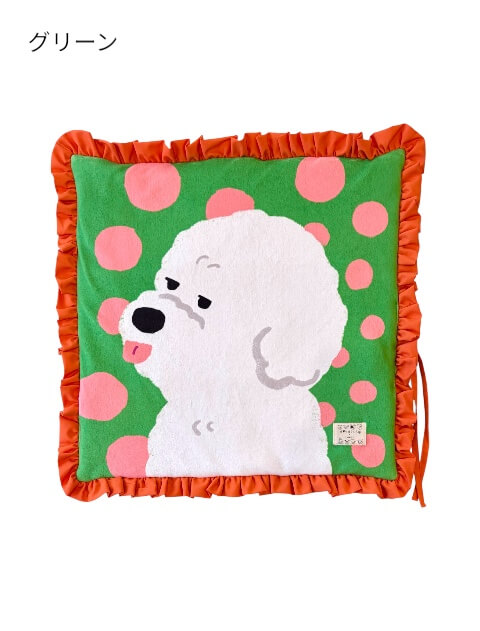 イラストドッグカフェマット   ブランドのドッグデプト/DOG DEPT