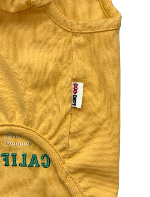 デニムアップリノースリーブ犬服ブランドのドッグデプト/DOG DEPT