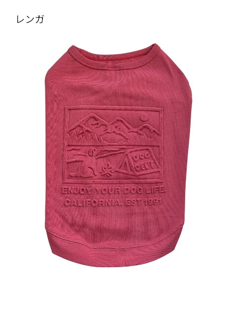 エンボス　Tシャツ犬服ブランドのドッグデプト/DOG DEPT