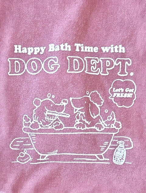 shampoo dogパイルパーカー犬服ブランドのドッグデプト/DOG DEPT
