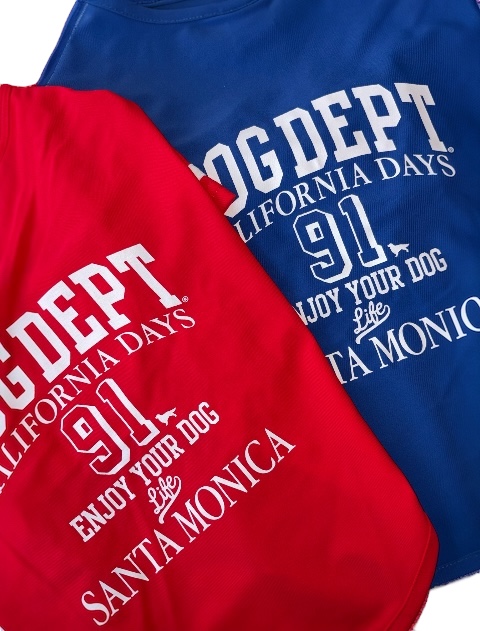 ロゴ&ナンバーTシャツ犬服ブランドのドッグデプト/DOG DEPT