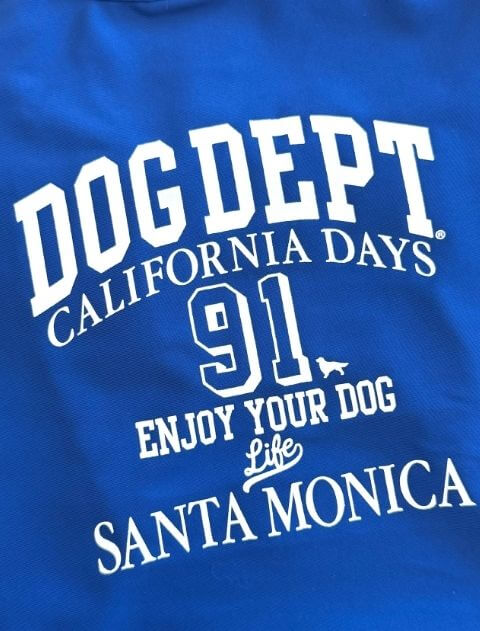 ロゴ&ナンバーTシャツ犬服ブランドのドッグデプト/DOG DEPT
