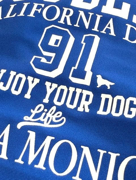 ロゴ&ナンバーTシャツ犬服ブランドのドッグデプト/DOG DEPT