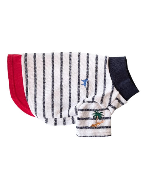 差し編みパイルレイヤーT犬服ブランドのドッグデプト/DOG DEPT