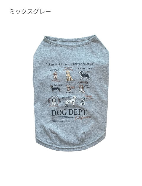 犬服 / ドッグウェア】dog of alltime,forever friends T / DOG DEPT