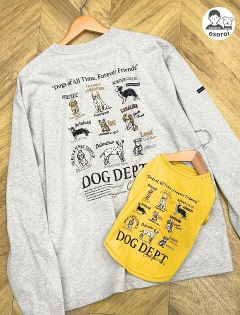 dog of alltime,forever friends T犬服ブランドのドッグデプト/DOG DEPT