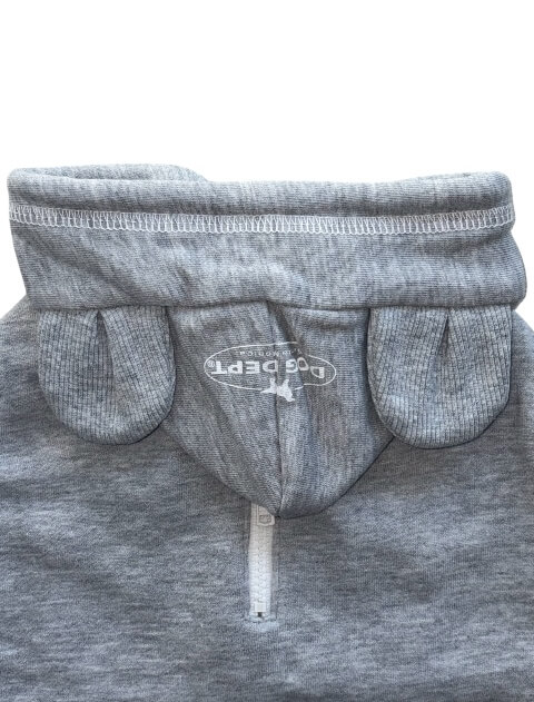 犬服 / ドッグウェア】スウェットボタンパーカー / DOG DEPT