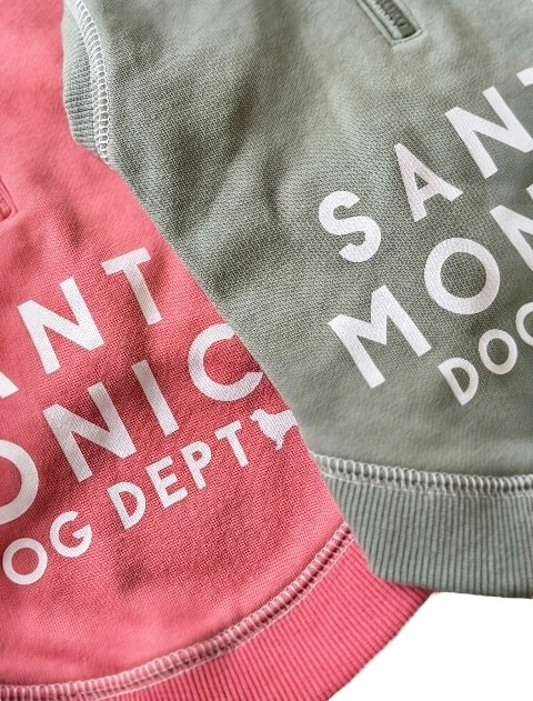 スウェットボタンパーカー犬服ブランドのドッグデプト/DOG DEPT