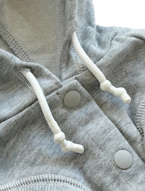 スウェットボタンパーカー犬服ブランドのドッグデプト/DOG DEPT