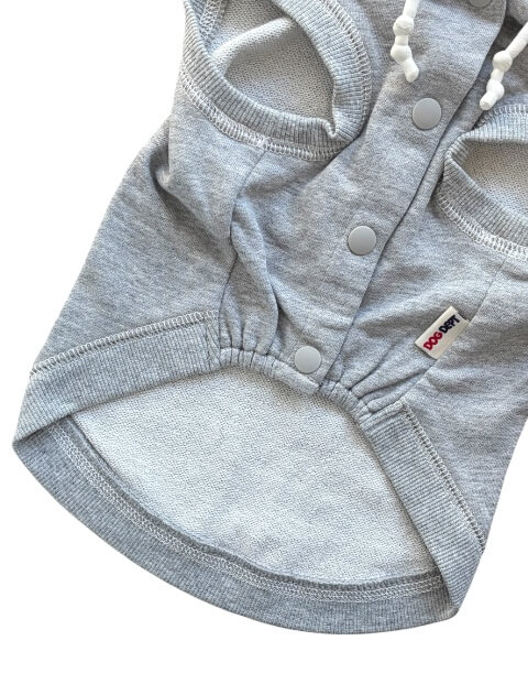 スウェットボタンパーカー犬服ブランドのドッグデプト/DOG DEPT