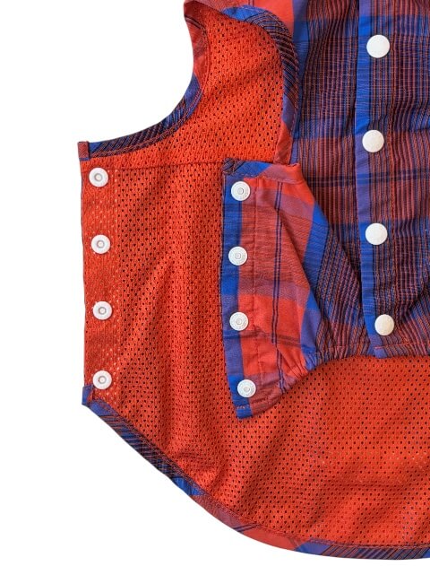 チェックシャツパーカー犬服ブランドのドッグデプト/DOG DEPT