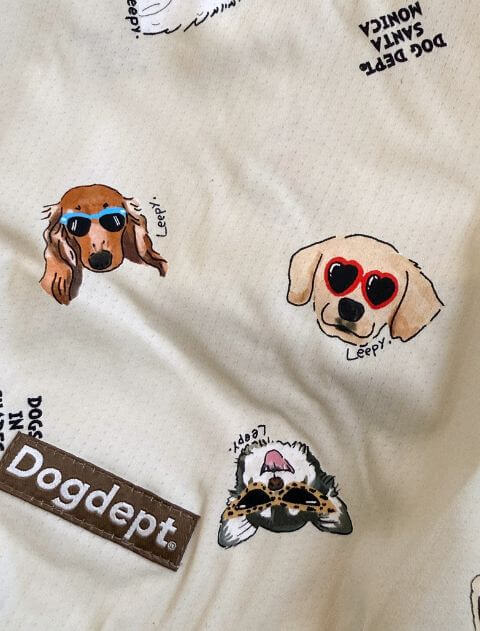 DOGS IN SHADES ロンパース 犬服ブランドのドッグデプト/DOG DEPT