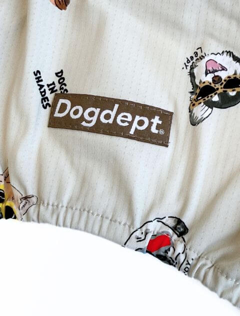 DOGS IN SHADES ロンパース 犬服ブランドのドッグデプト/DOG DEPT