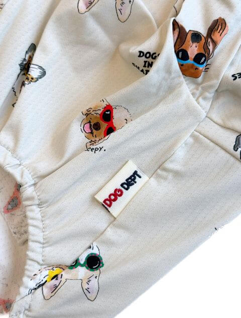 DOGS IN SHADES ロンパース 犬服ブランドのドッグデプト/DOG DEPT