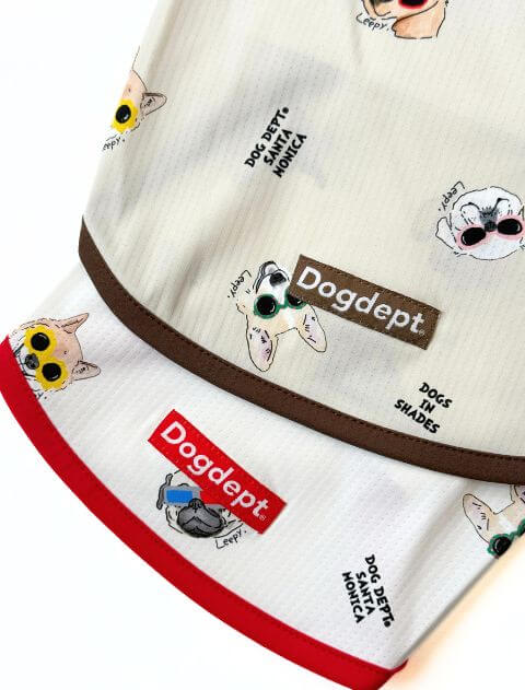 DOGS IN SHADES ノースリーブ 犬服ブランドのドッグデプト/DOG DEPT