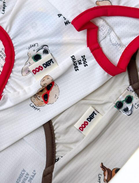 DOGS IN SHADES ノースリーブ 犬服ブランドのドッグデプト/DOG DEPT