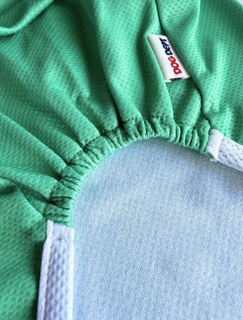 濡らして着る　スポーツロゴノースリーブ犬服ブランドのドッグデプト/DOG DEPT