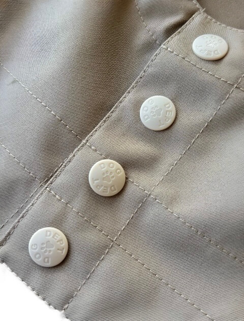 【耐水圧10000mm】撥水足付きレインコート 犬服ブランドのドッグデプト/DOG DEPT