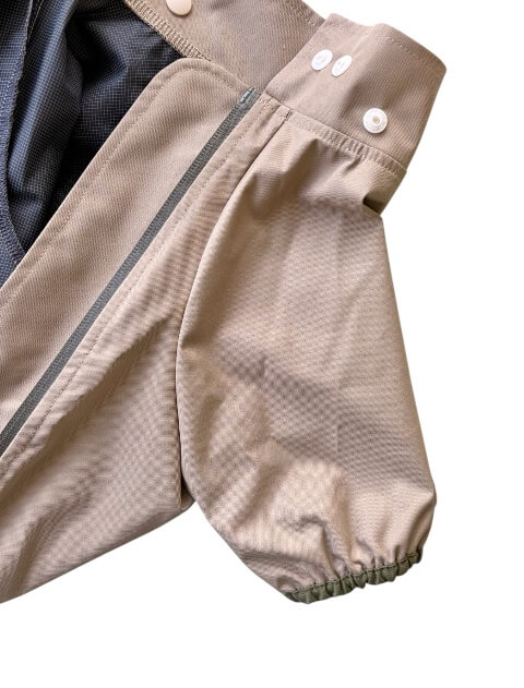 【耐水圧10000mm】撥水足付きレインコート 犬服ブランドのドッグデプト/DOG DEPT