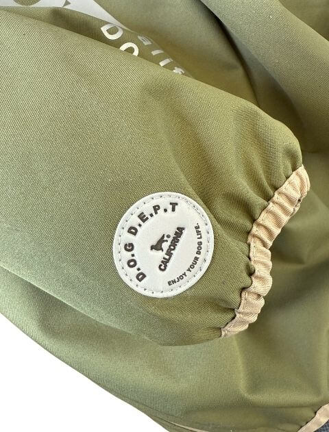 【耐水圧10000mm】撥水足付きレインコート 犬服ブランドのドッグデプト/DOG DEPT