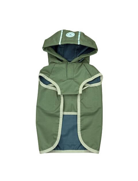 【耐水圧10000mm】撥水レインコート 犬服ブランドのドッグデプト/DOG DEPT