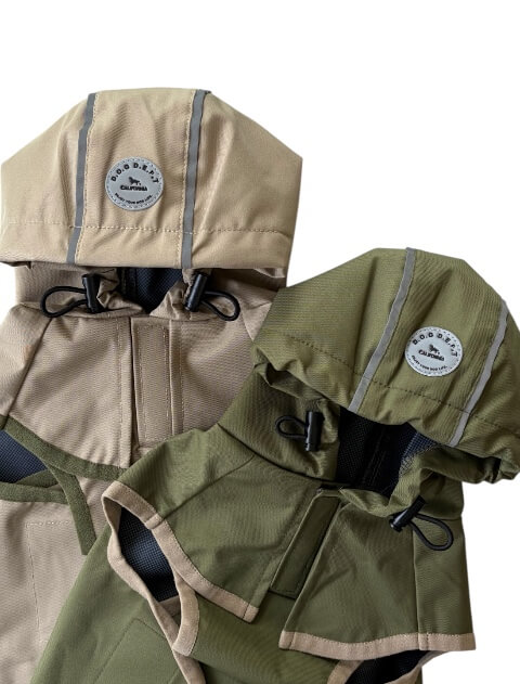 犬服 / ドッグウェア】【耐水圧10000mm】撥水レインコート / DOG DEPT