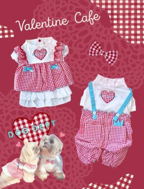 【DOG WEAR】Valentine cafe パンツ＆スカート