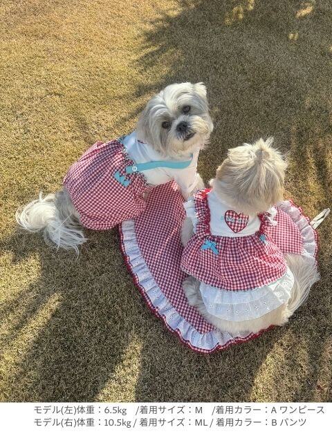 Valentine cafe パンツ＆スカート 犬服ブランドのドッグデプト/DOG DEPT