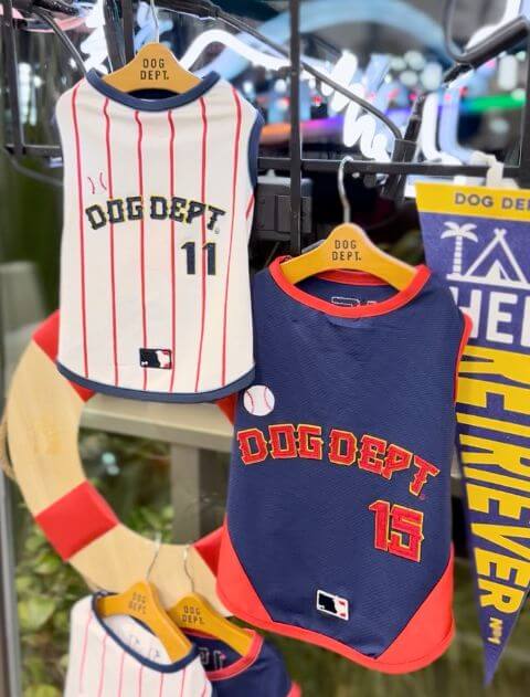【DOG WEAR】ベースボールノースリーブ