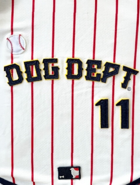 ベースボールノースリーブ犬服ブランドのドッグデプト/DOG DEPT