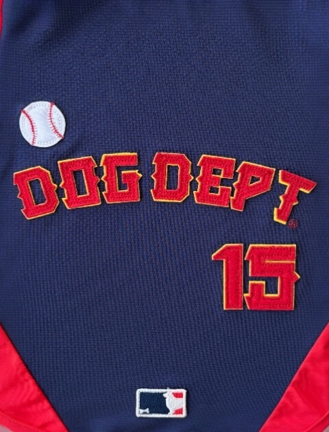 ベースボールノースリーブ犬服ブランドのドッグデプト/DOG DEPT