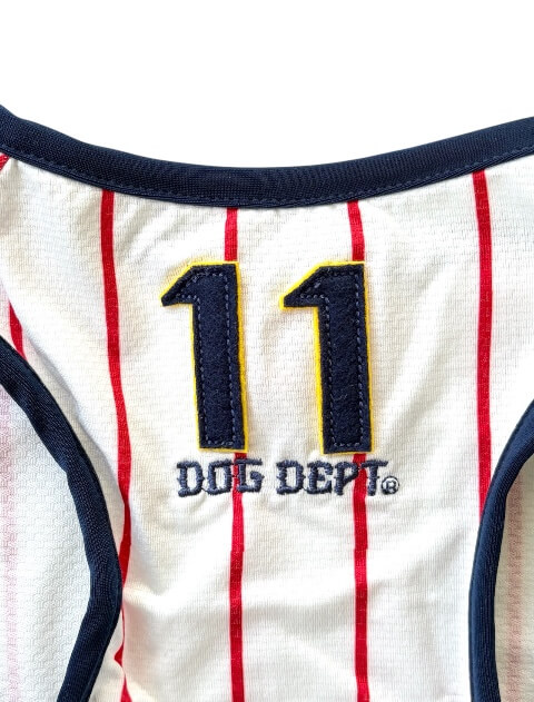 ベースボールノースリーブ犬服ブランドのドッグデプト/DOG DEPT