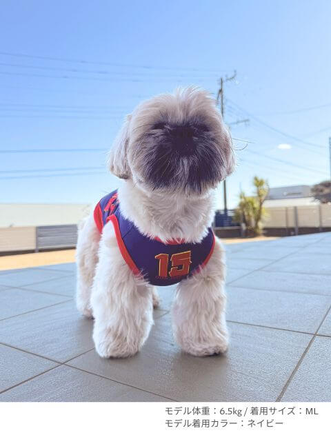 ベースボールノースリーブ犬服ブランドのドッグデプト/DOG DEPT