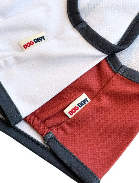 濡らして着るショート丈california ヴィンテージロゴノースリーブ      犬服ブランドのドッグデプト/DOG DEPT