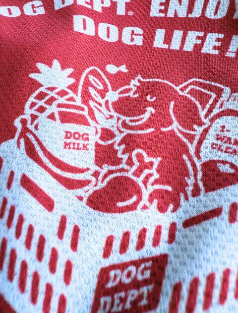 濡らして着るcalifornia market  ノースリーブ犬服ブランドのドッグデプト/DOG DEPT