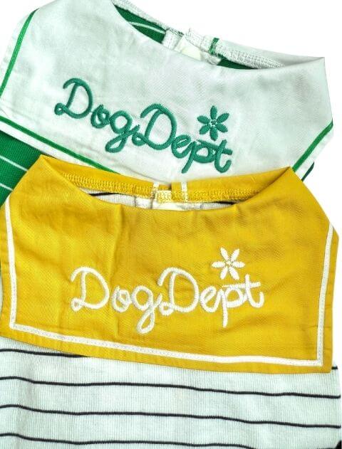 ポルカボーダー　セーラー 犬服ブランドのドッグデプト/DOG DEPT