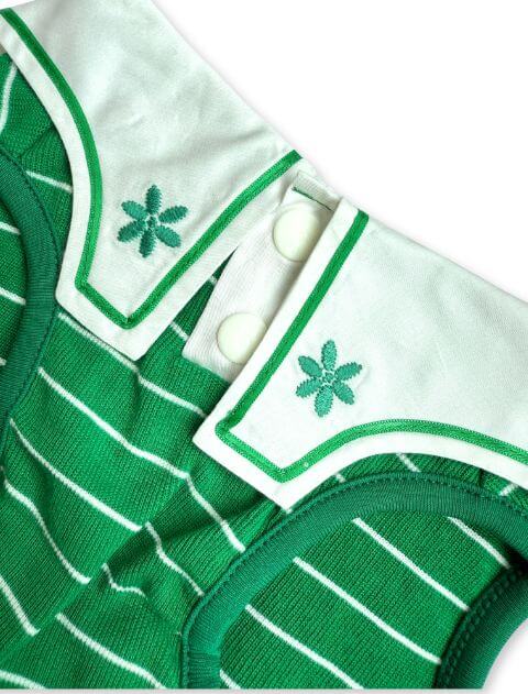 ポルカボーダー　セーラー 犬服ブランドのドッグデプト/DOG DEPT