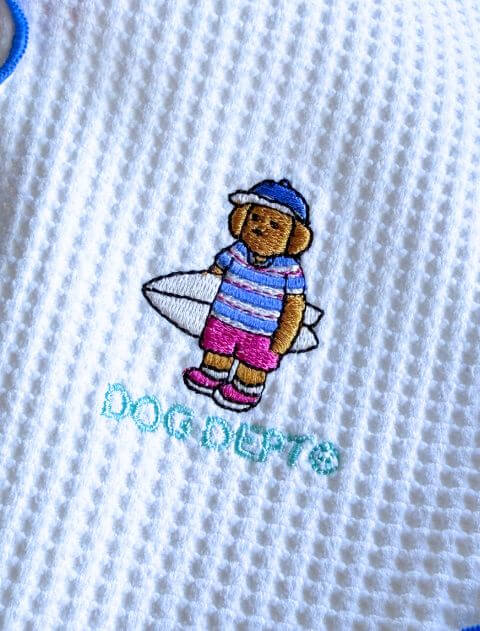 ハイテンションワッフル　ノースリーブ犬服ブランドのドッグデプト/DOG DEPT