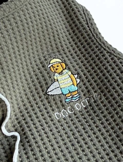 ハイテンションワッフル　ノースリーブ犬服ブランドのドッグデプト/DOG DEPT