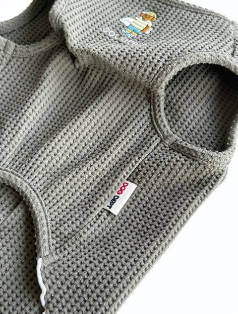 ハイテンションワッフル　ノースリーブ犬服ブランドのドッグデプト/DOG DEPT