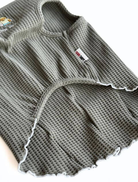 ハイテンションワッフル　ノースリーブ犬服ブランドのドッグデプト/DOG DEPT