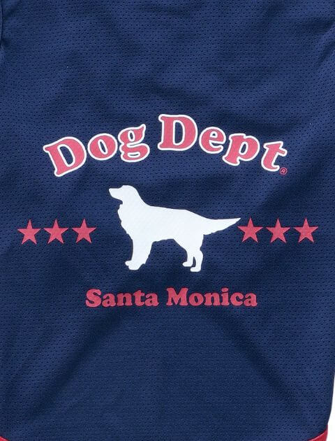ロゴメッシュノースリーブ犬服ブランドのドッグデプト/DOG DEPT