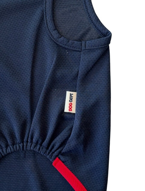 ロゴメッシュノースリーブ犬服ブランドのドッグデプト/DOG DEPT