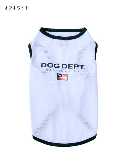 フラッグメッシュノースリーブ犬服ブランドのドッグデプト/DOG DEPT