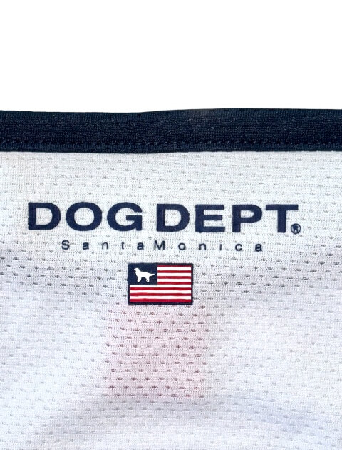 フラッグメッシュノースリーブ犬服ブランドのドッグデプト/DOG DEPT