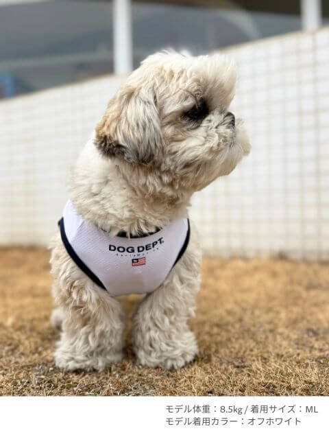 フラッグメッシュノースリーブ犬服ブランドのドッグデプト/DOG DEPT