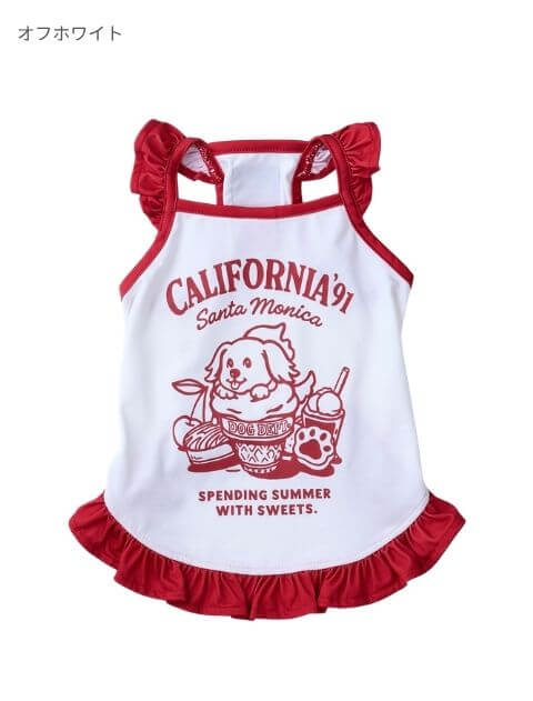 california sweet time　フリルキャミ犬服ブランドのドッグデプト/DOG DEPT