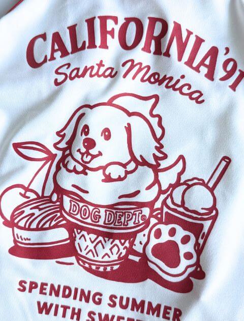 california sweet time　フリルキャミ犬服ブランドのドッグデプト/DOG DEPT