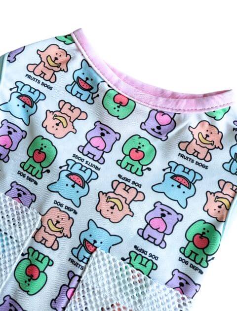 FRUITS DOGS ポケットノースリーブ 犬服ブランドのドッグデプト/DOG DEPT